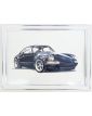 Tableau Porsche 911 Singer Signé Baes GERALD Certification Authentique