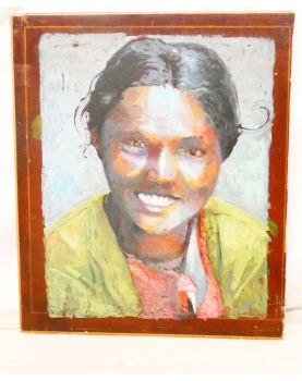 Portrait de Femme Signé LANDEAUER