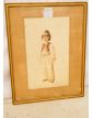 Norwegian Child Watercolor by Theodore Valerio