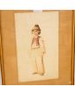Norwegian Child Watercolor by Theodore Valerio