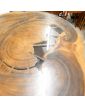 Large Round Teak Table Tripod Legs