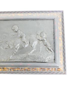 Bas Relief Putti dans le Goût Clodion