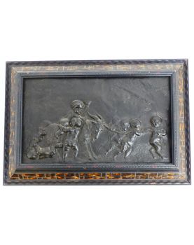 Bas Relief Putti dans le Goût de Clodion