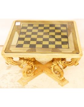Petite Table Échiquier Sans Pion