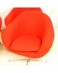 Série de 4 Fauteuils Rouges  Signé Eric KLOTE