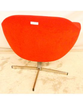 Série de 4 Fauteuils Rouges  Signé Eric KLOTE