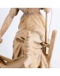Subject Seated Woman in Terracotta Spinner Signed Richard AURILI