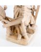 Subject Seated Woman in Terracotta Spinner Signed Richard AURILI