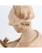 Subject Seated Woman in Terracotta Spinner Signed Richard AURILI