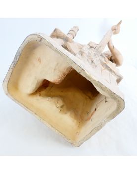 Subject Seated Woman in Terracotta Spinner Signed Richard AURILI