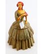 Boîte à Poudre Sujet Femme Signé