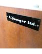 YOUNGER Enfilade 2 Portes 4 Tiroirs