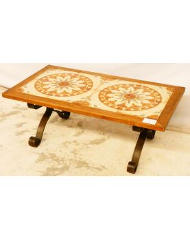 Table Basse Toleslauw DALISKOWSKI Dessus Carrelé