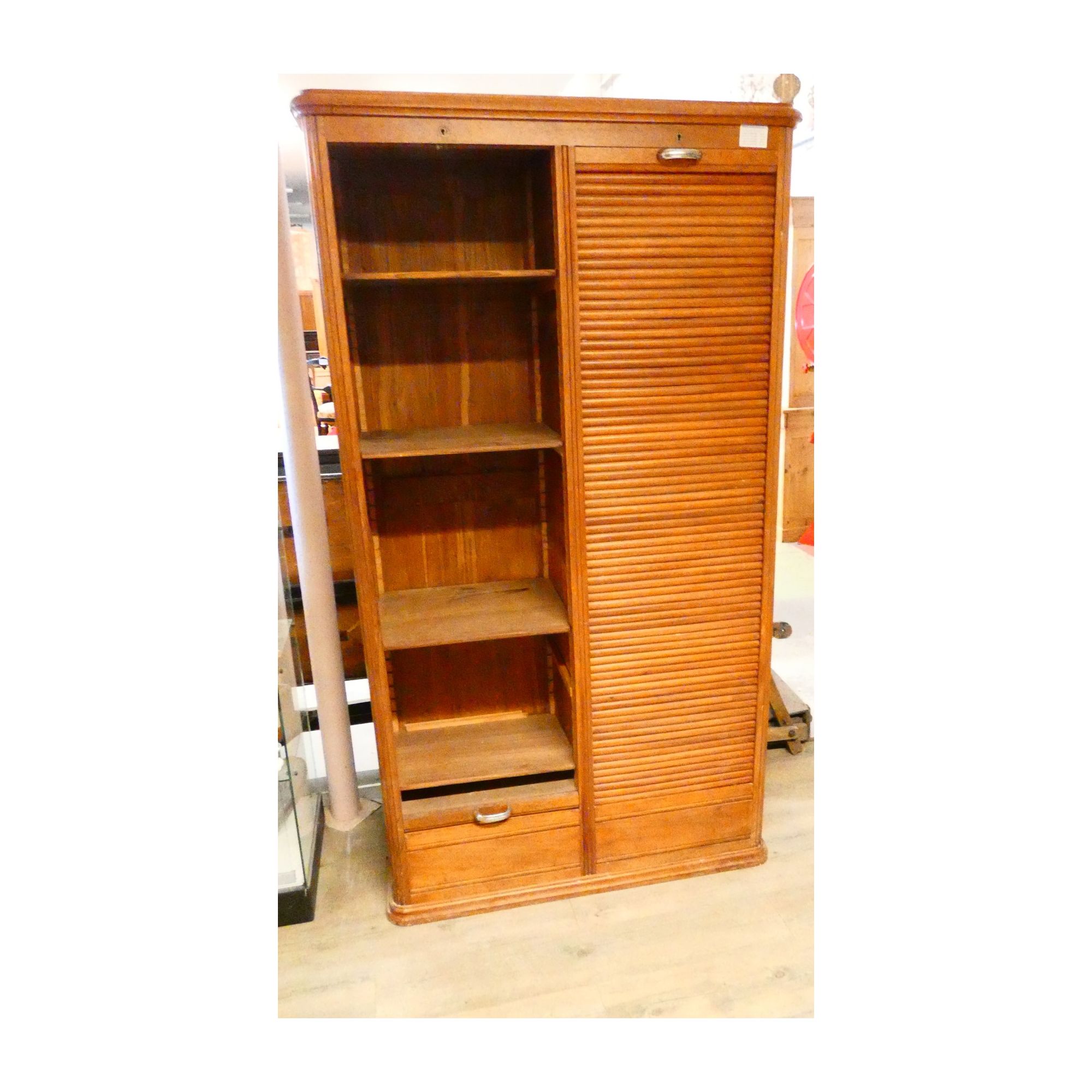 Double Curtain File Cabinet with Key Double Curtain File Cabinet with Key