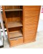 Double Curtain File Cabinet with Key