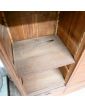 Double Curtain File Cabinet with Key