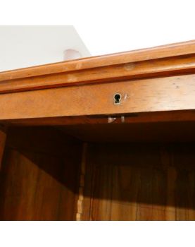 Double Curtain File Cabinet with Key