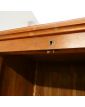 Double Curtain File Cabinet with Key