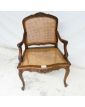 Fauteuil Canné Style Louis XV
