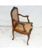 Fauteuil Canné Style Louis XV