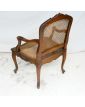 Fauteuil Canné Style Louis XV