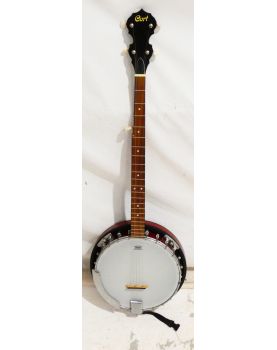 Banjo Américain CORT REMO avec son Étui et ses Accessoires