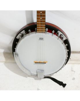American Banjo CORT REMO with its Case and Accessories