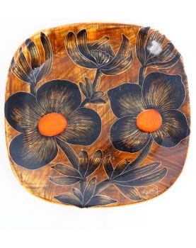 Assiette QUIMPER KERCY Décor Florale