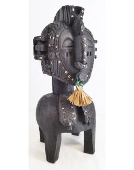 Nimba Guinea Carved Wooden Statue