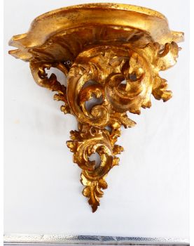 Console en Bois Doré