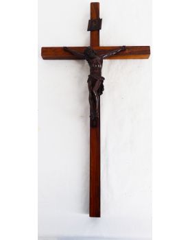 Grand Crucifix Jérusalem en Bois