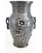 Grand Vase Asiatique Anses Décor Eléphants