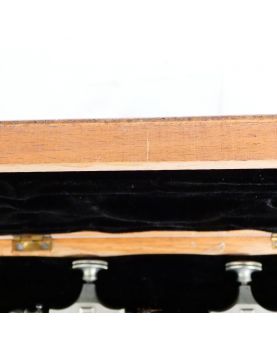 Antique Clockwork Rotating Tower in its Box