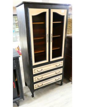 Meuble 2 Portes 3 Tiroirs avec Clé