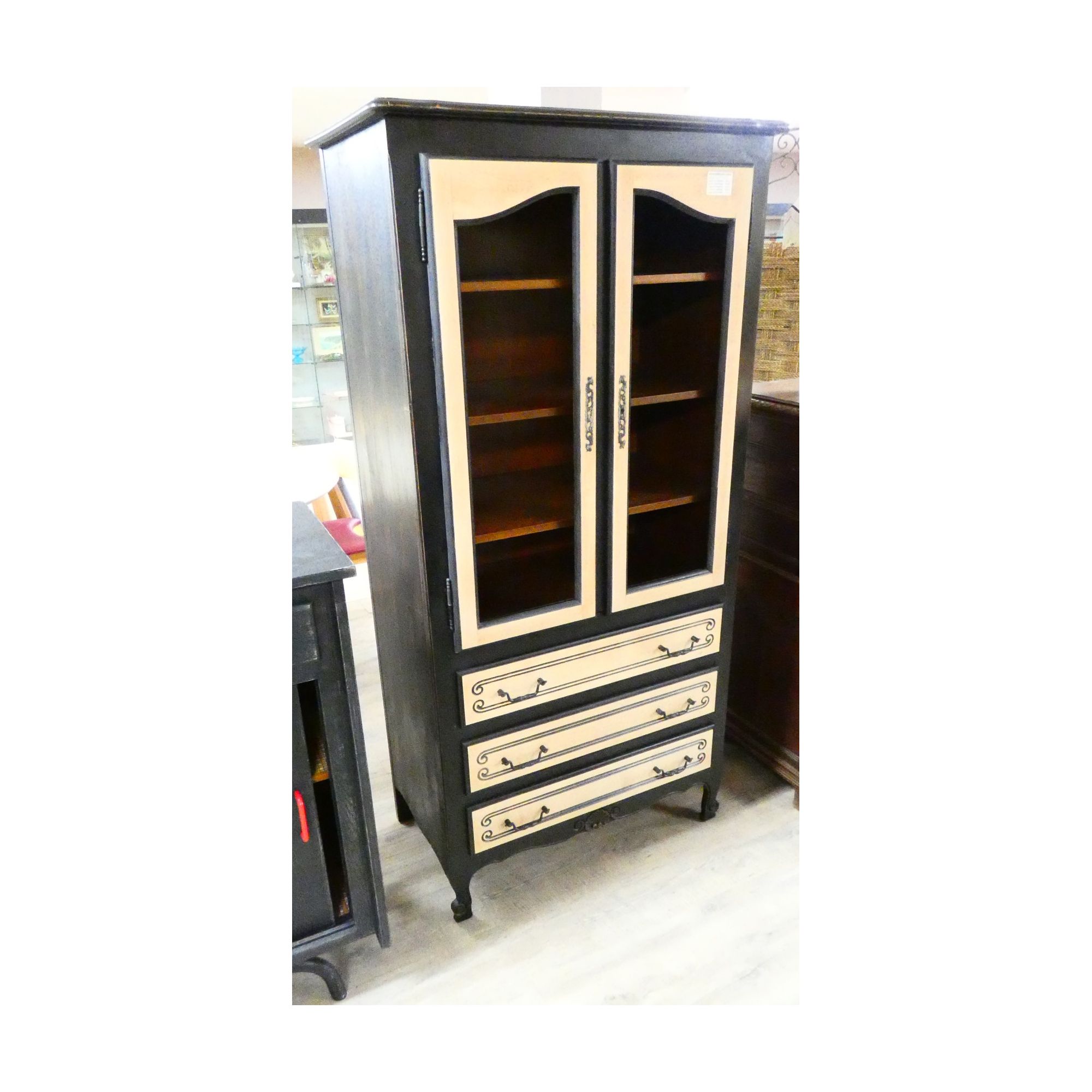 2-Door, 3-Drawer Cabinet with Key 2-Door, 3-Drawer Cabinet with Key