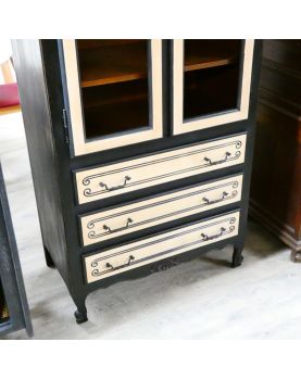 2-Door, 3-Drawer Cabinet with Key