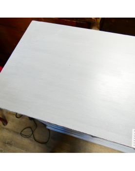 Grey Patinated Cabinet 2 Doors with Key