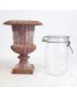 Paire de Petits Vases Médicis en Fonte