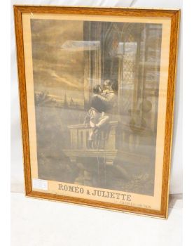 Poster Romeo and Juliet Charles GOUNOD
