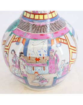 Pied de Lampe Chinoise