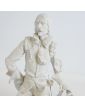 Sujet en Biscuit Blanc Homme Au Pichet