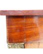 Empire Display Cabinet 1 Drop-Down 2 Glass Doors on Casters with Keys