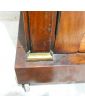 Empire Display Cabinet 1 Drop-Down 2 Glass Doors on Casters with Keys