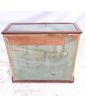 Empire Display Cabinet 1 Drop-Down 2 Glass Doors on Casters with Keys