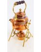 Small Samovar in Copper and Brass