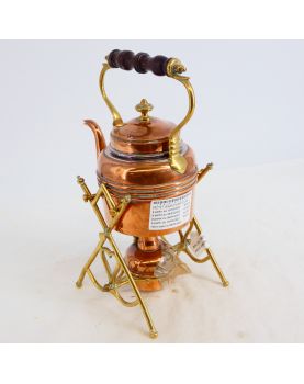 Small Samovar in Copper and Brass
