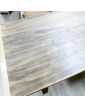 Ancienne Table Patinée Noir et Brut