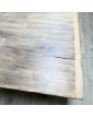 Ancienne Table Patinée Noir et Brut
