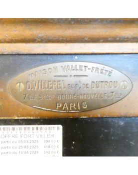 VILLEREL Safe with Key
