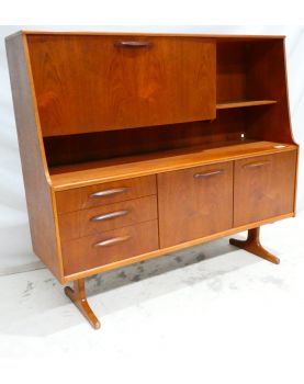 AUSTINSUITE Living 2 Doors 3 Drawers 1 Drop-leaf